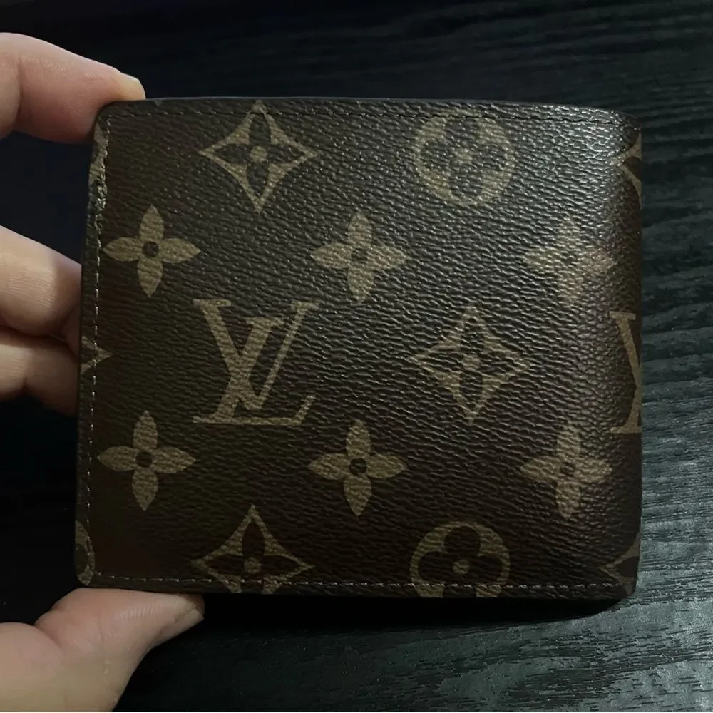 Brown Monogram Wallet / Card Holder for